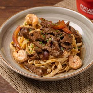 Fetuccini Tierra y Mar-Pucara Cocina Peruana-Cumbaya-Quito